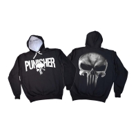Zdjęcie produktu Bluza Punisher kangurka czach skulls czarna